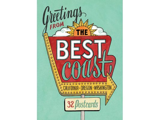 Greetings from the Best Coast: 32 Postcards