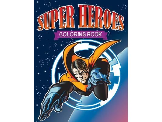 Super Heroes Coloring Book