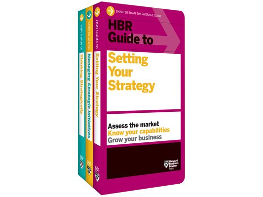 HBR Guides to Building Your Strategic Skills Collection (3 Books)