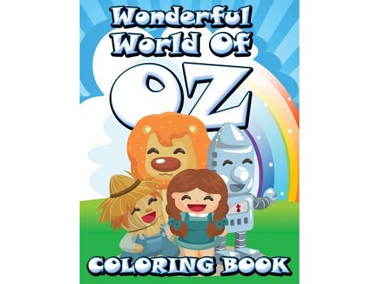 Wonderful World of Oz Coloring Book
