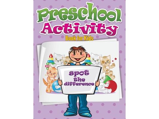 Preschool Activity Book for Kids (Spot the Difference)
