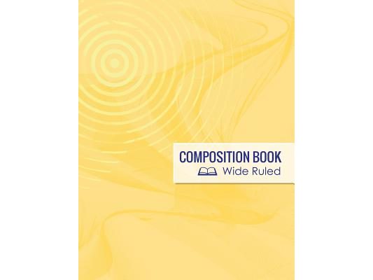 Composition Book, Wide Ruled
