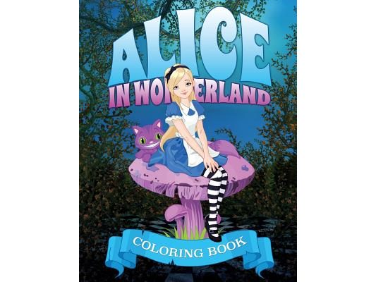 Alice in Wonderland Coloring Book