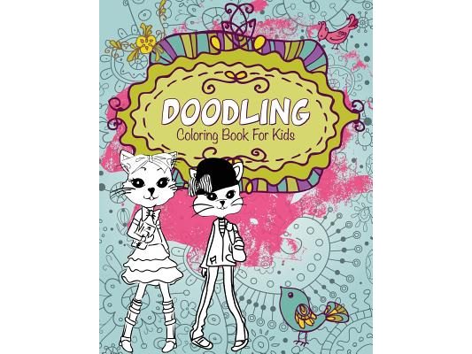 Doodling Coloring Book for Kids