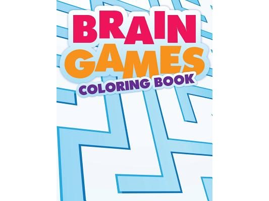 Brain Games Coloring Book