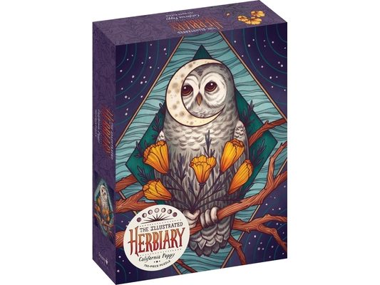 The Illustrated Herbiary Puzzle: California Poppy (750 Pieces)