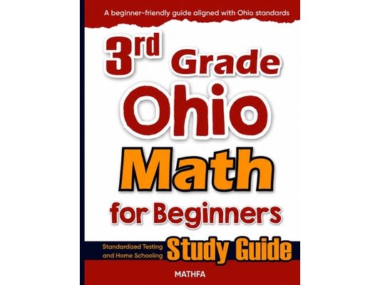 3rd Grade Ohio Math for Beginners: Standardized Testing and Home Schooling Study Guide