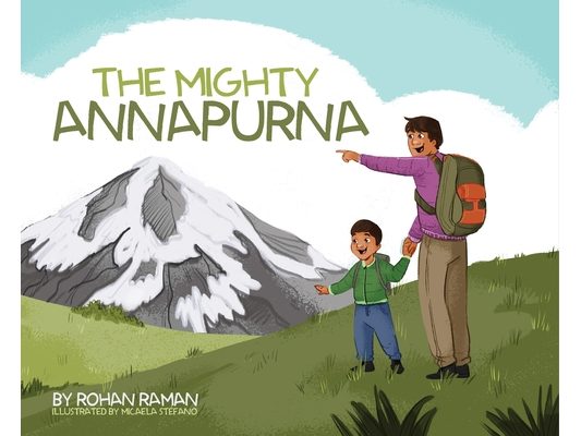 The Mighty Annapurna - Illustrated book about the Himalayan mountain range seen through a child's eye