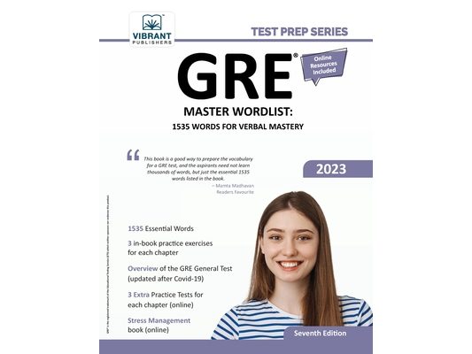 GRE Master Wordlist: 1535 Words for Verbal Mastery