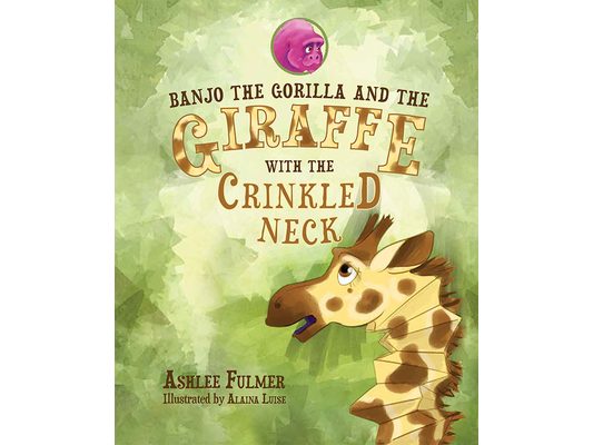 Banjo the Gorilla and the Giraffe with the Crinkled Neck
