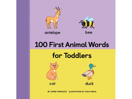 100 First Animal Words for Toddlers
