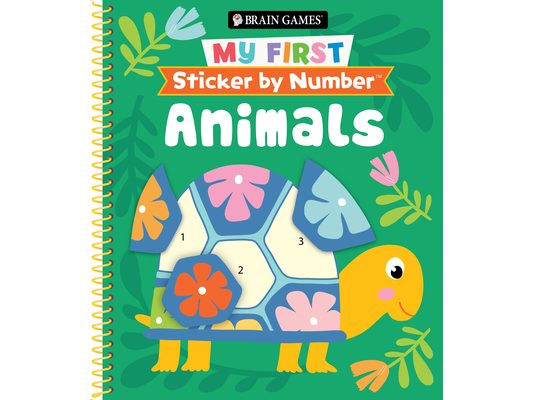 Brain Games - My First Sticker by Number: Animals