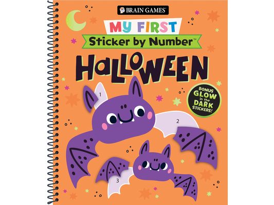 Brain Games - My First Sticker by Number: Halloween