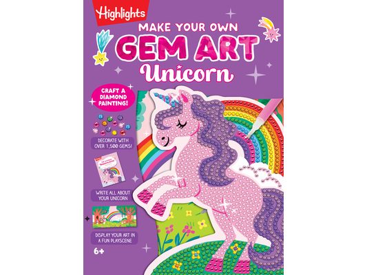 Make Your Own Gem Art Unicorn