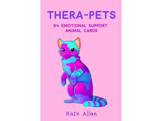Thera-Pets: 64 Emotional Support Animal Cards (Affirmations Cards for Anxiety, Art Therapy, Card Games)