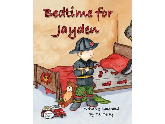 Bedtime for Jayden: A Dyslexic Inclusive Rhyming Bedtime Story with Gentle Humor, Cozy Bedtime Routines, and Easy to Read Dyslexie Font Text