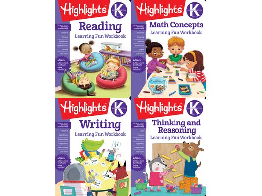 Highlights Kindergarten Learning Workbook Pack