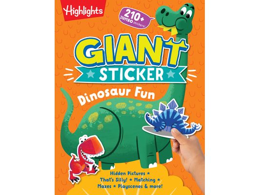 Giant Sticker Dinosaur Fun