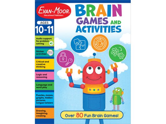 Brain Games and Activities, Ages 10-11