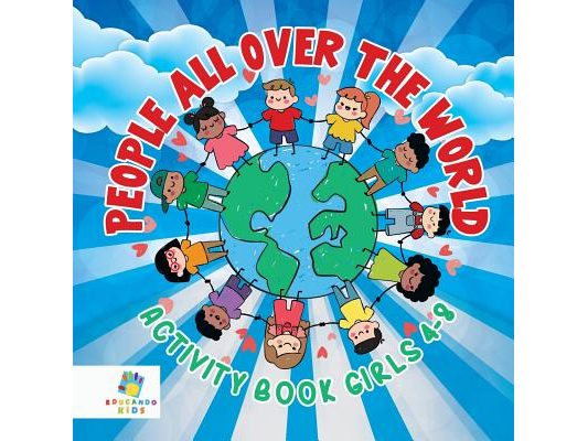 People All Over the World Activity Book Girls 4-8