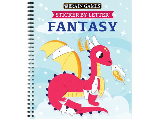 Brain Games - Sticker by Letter: Fantasy