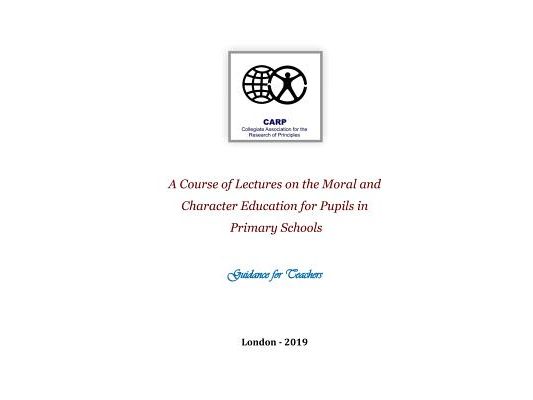 A Course of Lectures on the Moral and Character Education for Pupils in Primary Schools: Guidance for Teachers