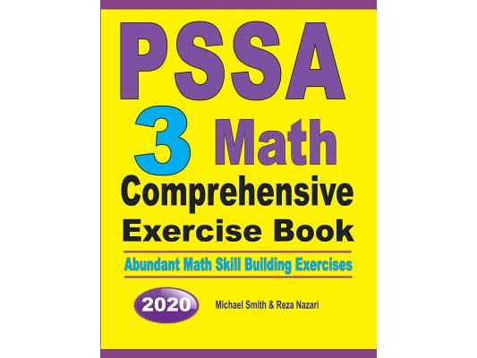 PSSA 3 Math Comprehensive Exercise Book: Abundant Math Skill Building Exercises