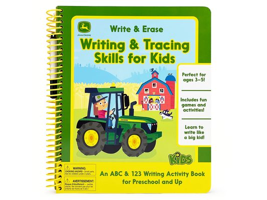 John Deere Kids Write & Erase Writing & Tracing Skills for Kids