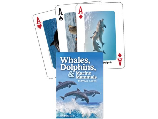 Whales, Dolphins, & Marine Mammals Playing Cards