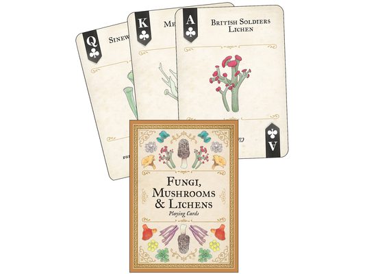 Fungi, Mushrooms & Lichens Playing Cards