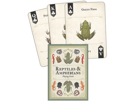 Reptiles & Amphibians Playing Cards