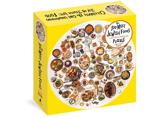 The 100 Most Jewish Foods: 500-Piece Circular Puzzle