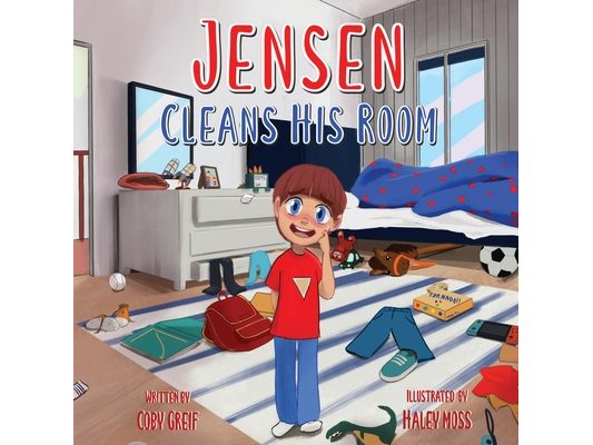 Jensen Cleans His Room
