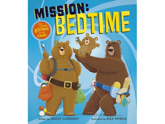 Mission: Bedtime: This Cover Glows in the Dark!