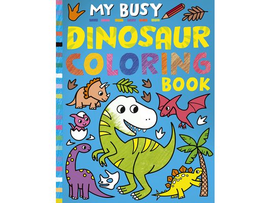 My Busy Dinosaur Coloring Book