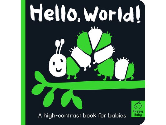 Hello World!: A High-Contrast Book for Babies