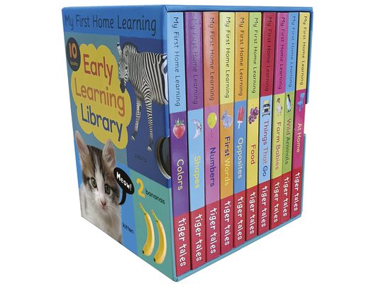Early Learning Library: Box Set 10 Board Books for Kids