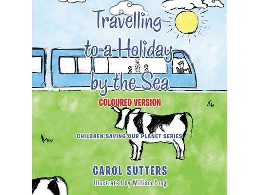 Travelling to a Holiday by the Sea: Coloured Version