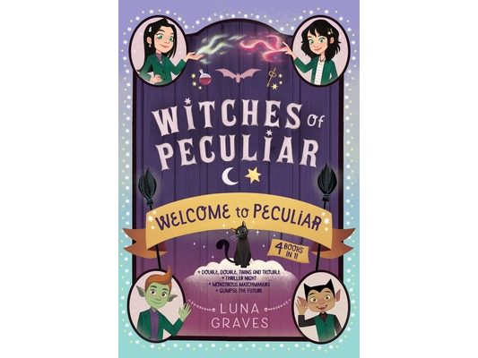 Welcome to Peculiar: Double, Double, Twins and Trouble; Thriller Night; Monstrous Matchmakers; Glimpse the Future
