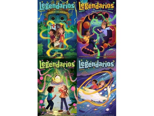The Legendarios Mythical Collected Set: Wrath of the Rain God; The Beginning of All Things; The Child King of Uxmal; The Heron Princess