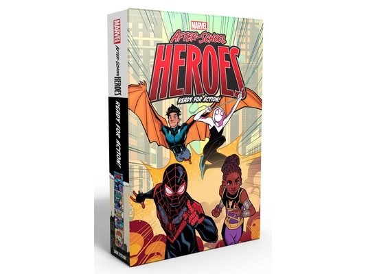 Marvel After-School Heroes Ready for Action! (Boxed Set): Miles Morales Untangles a Web; Ghost-Spider's Unbreakable Mission; Shuri Takes Control; Rept