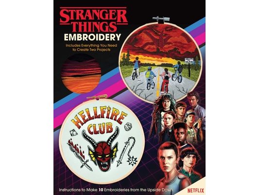 Stranger Things Embroidery - Craft Kit - Craft Gift for Stranger Things Fans (Officially Licensed)