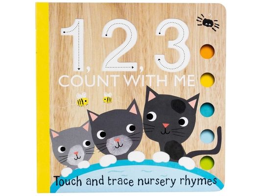 Touch and Trace: 1, 2, 3 Count with Me (Board Book for Babies and Toddlers 0-2 Years Old)
