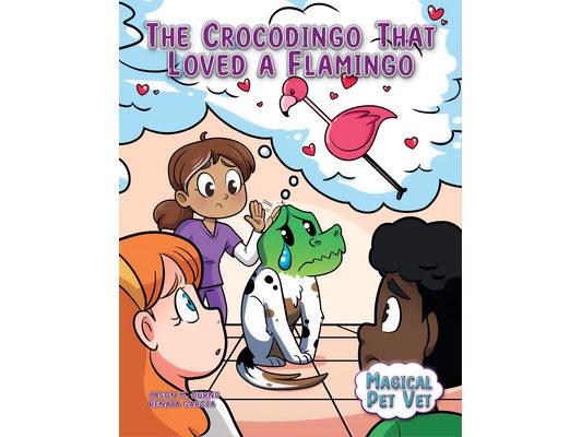 The Crocodingo That Loved a Flamingo