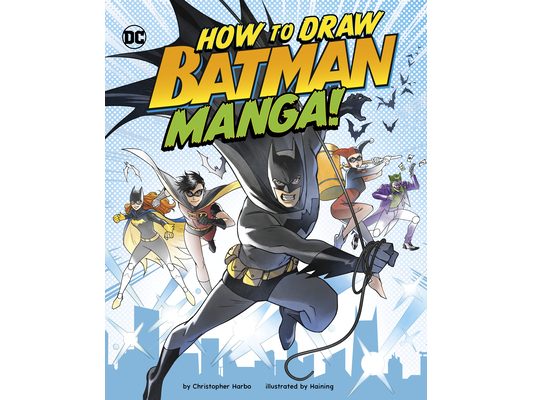 How to Draw Batman Manga!