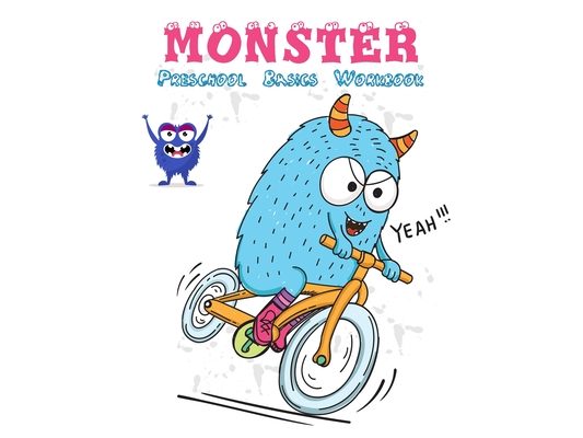 Monster Preschool Basics Workbook: Essential Preschool Skills Fun Games and Activities for Toddlers, Kindergarten to pre-k (Number Tracing Practice, S