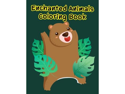 Enchanted Animals Coloring Book: Christmas Animals Books and Funny for Kids's Creativity