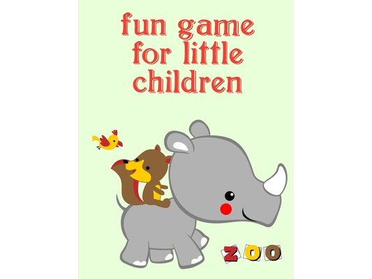 Fun Game For Little Children: Christmas Book, Easy and Funny Animal Images