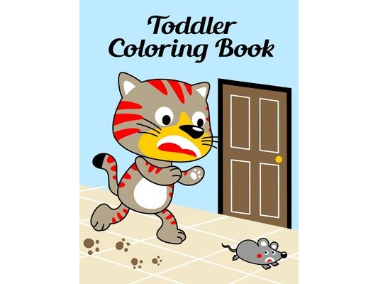 Toddler Coloring Book: Cute Christmas Animals and Funny Activity for Kids