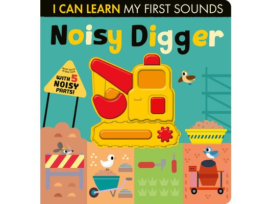 Noisy Digger: With 5 Noisy Parts and an On/Off Switch on the Back Cover!